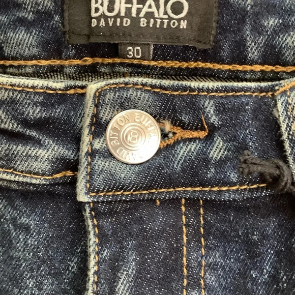 BUFFALO DAVID BITTON Ivy Acid Wash High Rise Skinny Ankle Size 30 - Picture 9 of 16